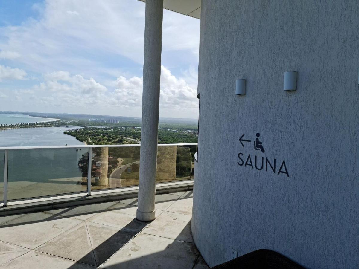 Flat Com Vista Deslumbrante Do Paiva Recife Esterno foto